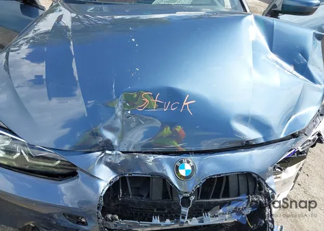 2022 BMW 430I z USA, uszkodzony, nr VIN WBA53AP04NCH79918